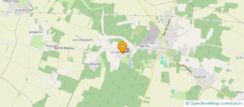 localisation de l'entreprise MONSIEUR STEPHANE BEAUBEAU  LINIERS