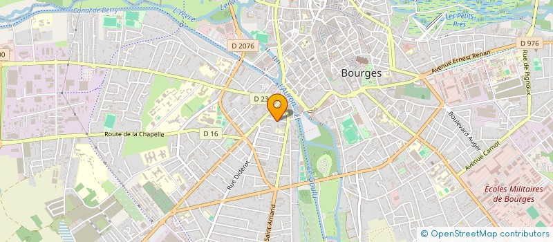 localisation de l'entreprise MONSIEUR STEPHANE BEAUDONNET  BOURGES