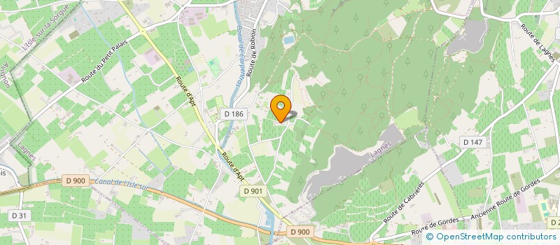 localisation de l'entreprise MONSIEUR STEPHANE BEAUREGARD  LAGNES