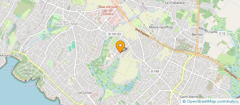 localisation de l'entreprise MONSIEUR STEPHANE BEAUVIS  ROYAN