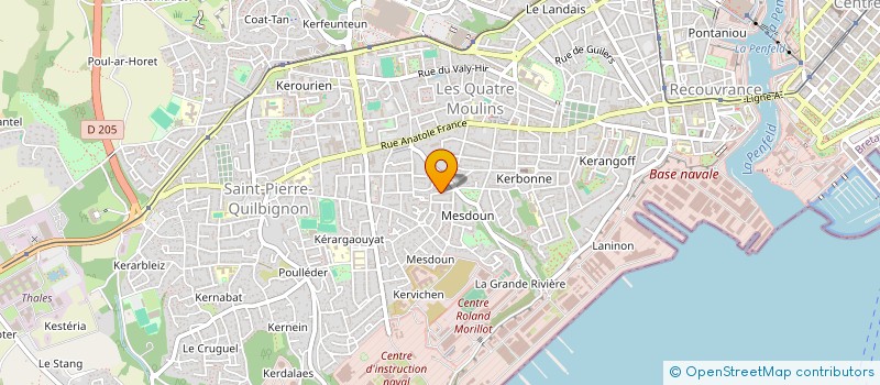 localisation de l'entreprise MONSIEUR STEPHANE BECKER à BREST