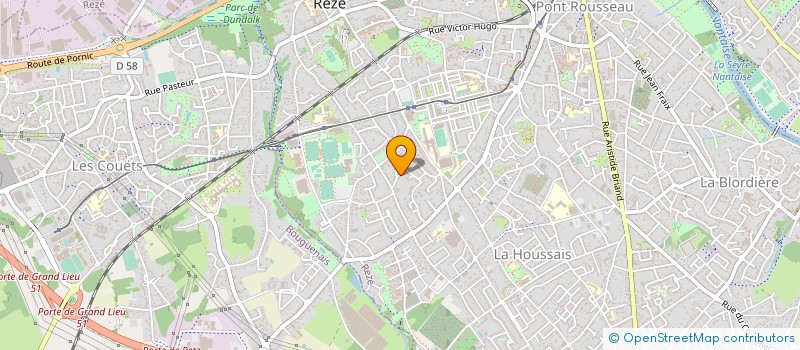 localisation de l'entreprise MONSIEUR STEPHANE BELEGUIC  LA BERNERIE-EN-RETZ