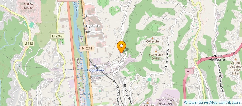 localisation de l'entreprise MONSIEUR STEPHANE BELICCHI  NICE