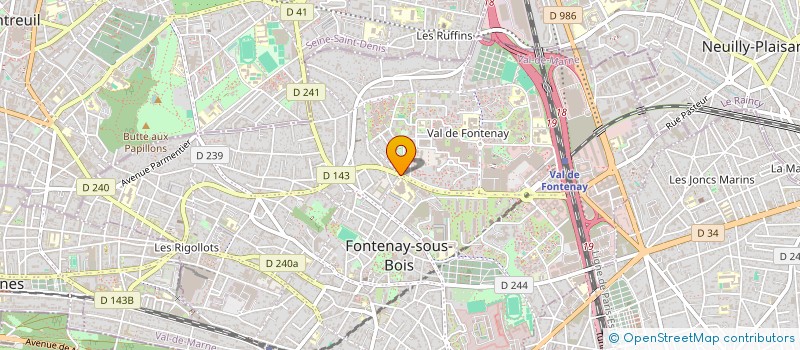 localisation de l'entreprise MONSIEUR STEPHANE BELIN à FONTENAY-SOUS-BOIS