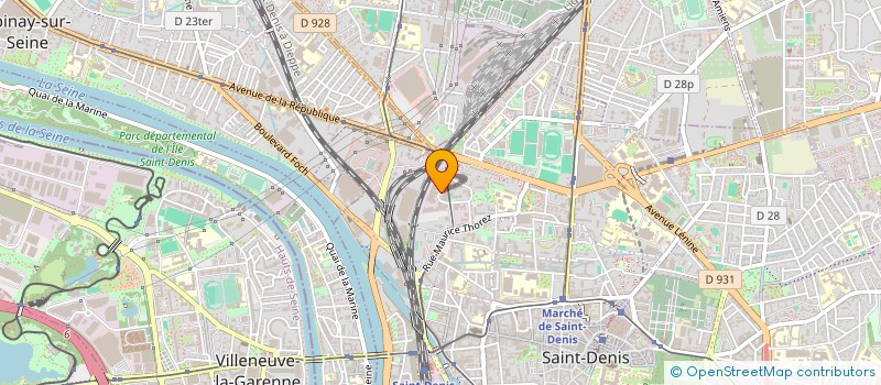 localisation de l'entreprise MONSIEUR STEPHANE BELLAIRE à SAINT-DENIS