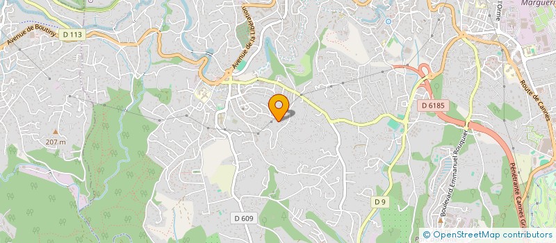 localisation de l'entreprise MONSIEUR STEPHANE BELLINI  GRASSE