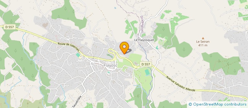 localisation de l'entreprise MONSIEUR STEPHANE BENCINI  FLAYOSC