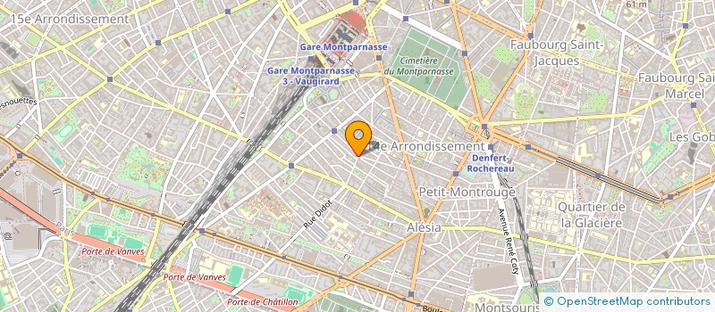 localisation de l'entreprise MONSIEUR STEPHANE BENEDIC  PARIS