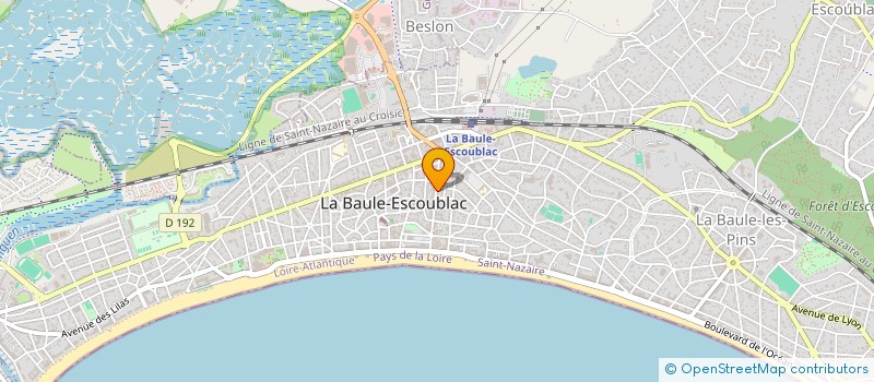 localisation de l'entreprise MONSIEUR STEPHANE BENESVILLE  SAINT-NAZAIRE