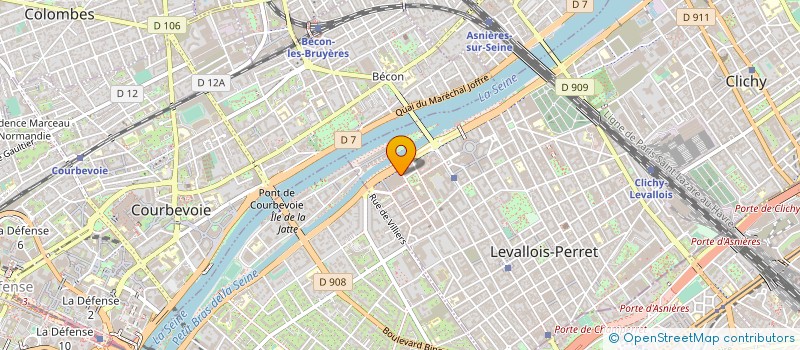 localisation de l'entreprise MONSIEUR STEPHANE BENNAIM à LEVALLOIS-PERRET