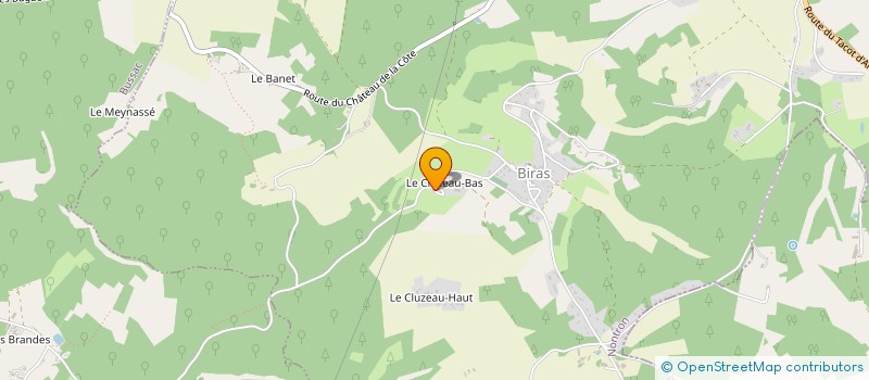 localisation de l'entreprise MONSIEUR STEPHANE BENONI  BIRAS