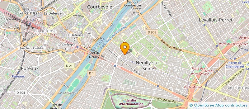 localisation de l'entreprise MONSIEUR STEPHANE BENSAMOUN à NEUILLY-SUR-SEINE