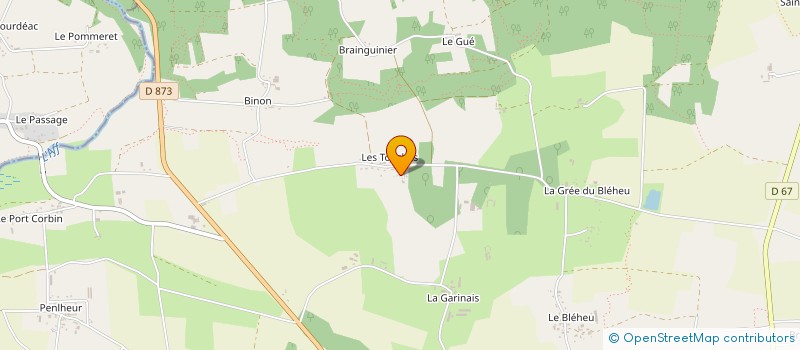 localisation de l'entreprise MONSIEUR STEPHANE BERAUT à BAINS-SUR-OUST