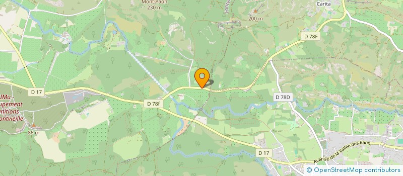 localisation de l'entreprise MONSIEUR STEPHANE BERGERON  FONTVIEILLE