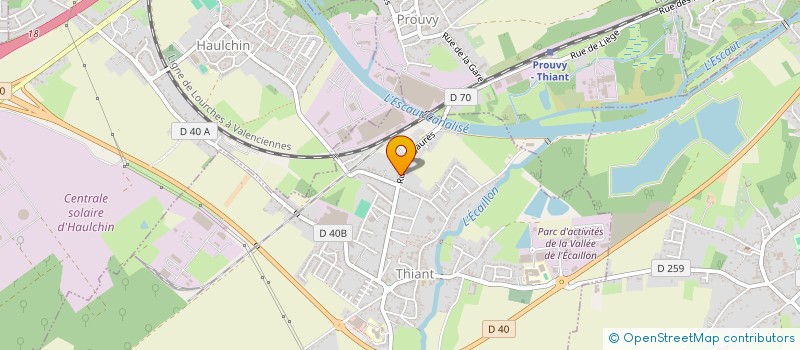 localisation de l'entreprise MONSIEUR STEPHANE BERNARD  THIANT