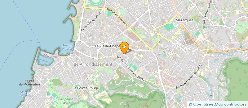 localisation de l'entreprise MONSIEUR STEPHANE BERNARD à MARSEILLE