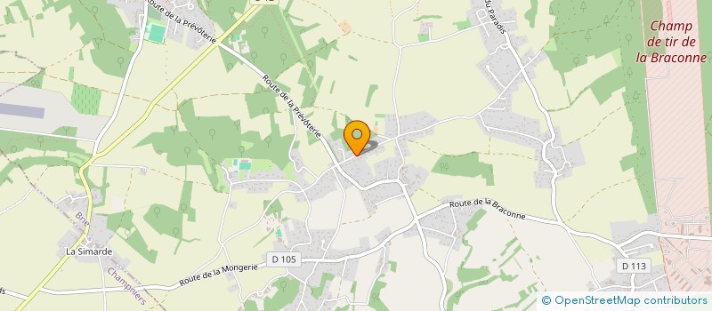 localisation de l'entreprise MONSIEUR STEPHANE BERNARD  BRIE