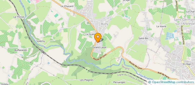 localisation de l'entreprise MONSIEUR STEPHANE BERNARD à SAVIGNY