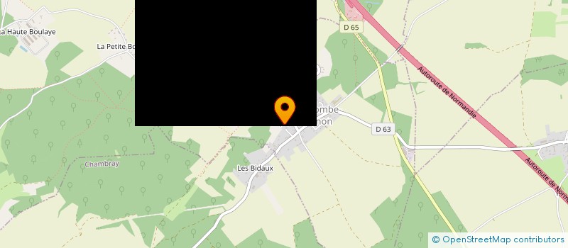 localisation de l'entreprise MONSIEUR STEPHANE BERNARD  SAINTE-COLOMBE-PRES-VERNON