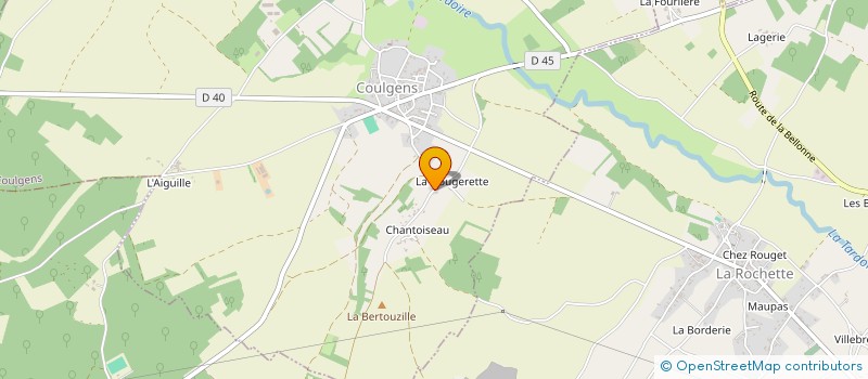 localisation de l'entreprise MONSIEUR STEPHANE BERNARDEAU à COULGENS