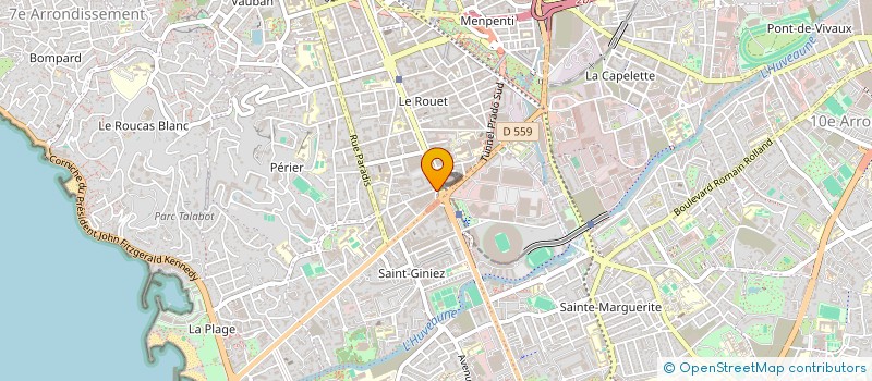 localisation de l'entreprise MONSIEUR STEPHANE BERNARDI  MARSEILLE