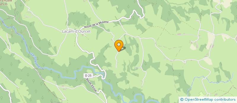 localisation de l'entreprise MONSIEUR STEPHANE BERTHELOT  SOUSCEYRAC-EN-QUERCY