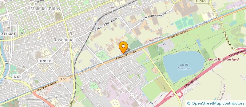 localisation de l'entreprise MONSIEUR STEPHANE BERTHOME à DUNKERQUE