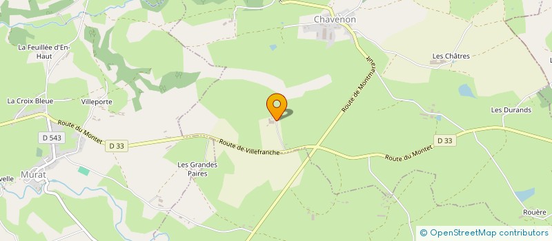 localisation de l'entreprise MONSIEUR STEPHANE BERTHOMIER  CHAVENON