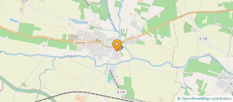 localisation de l'entreprise MONSIEUR STEPHANE BERTOLDI  ALZONNE