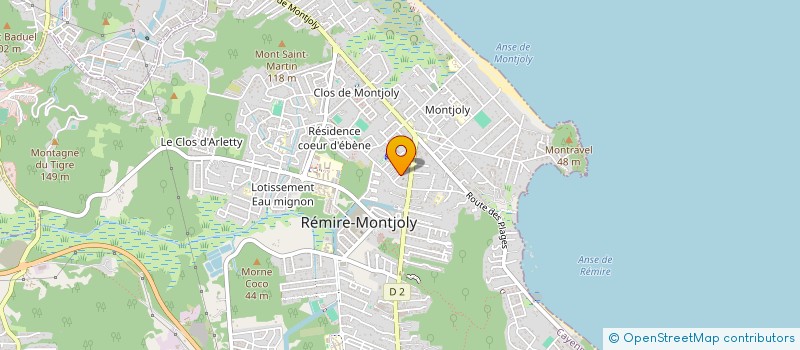 localisation de l'entreprise MONSIEUR STEPHANE BERTON  REMIRE-MONTJOLY