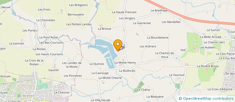 localisation de l'entreprise MONSIEUR STEPHANE BESNIER  SAINT-GILLES