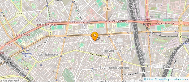 localisation de l'entreprise MONSIEUR STEPHANE BEVE  PARIS