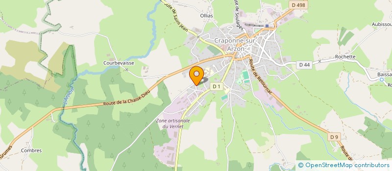 localisation de l'entreprise MONSIEUR STEPHANE BEYSSAC  SAINT-GEORGES-LAGRICOL