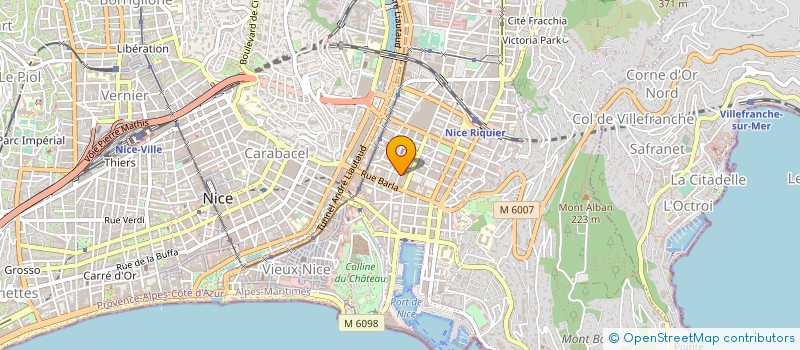 localisation de l'entreprise MONSIEUR STEPHANE BIANCHINI à NICE