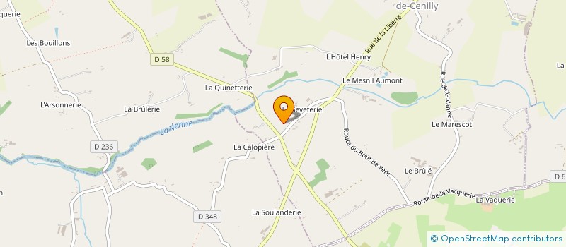 localisation de l'entreprise MONSIEUR STEPHANE BIARD à QUETTREVILLE-SUR-SIENNE