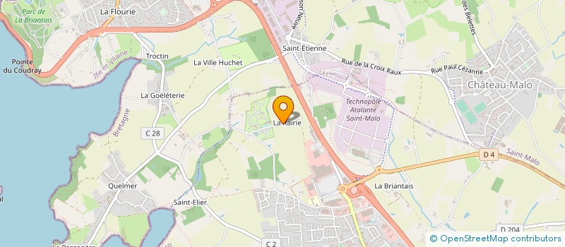 localisation de l'entreprise MONSIEUR STEPHANE BIARD  SAINT-JOUAN-DES-GUERETS