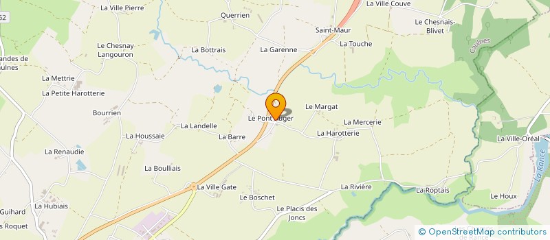 localisation de l'entreprise MONSIEUR STEPHANE BIGNON  CAULNES