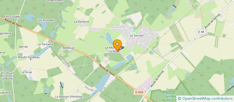 localisation de l'entreprise MONSIEUR STEPHANE BIGOT  SEMBLANCAY