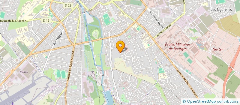 localisation de l'entreprise MONSIEUR STEPHANE BIGOT  BOURGES