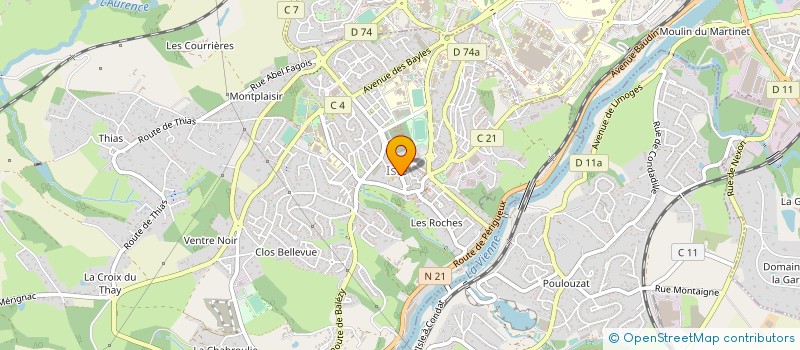 localisation de l'entreprise MONSIEUR STEPHANE BILLAULT  ISLE