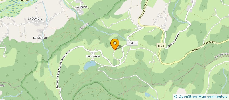 localisation de l'entreprise MONSIEUR STEPHANE BILLON-PIERRON  MERLAS