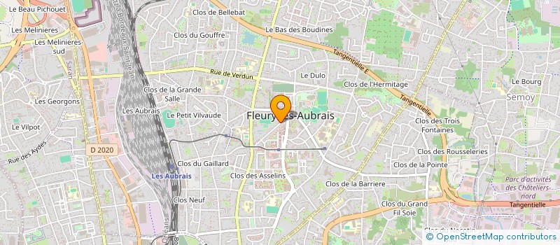localisation de l'entreprise MONSIEUR STEPHANE BIOTOIS à FLEURY-LES-AUBRAIS