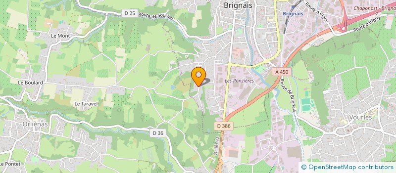 localisation de l'entreprise MONSIEUR STEPHANE BIRAULT  BRIGNAIS