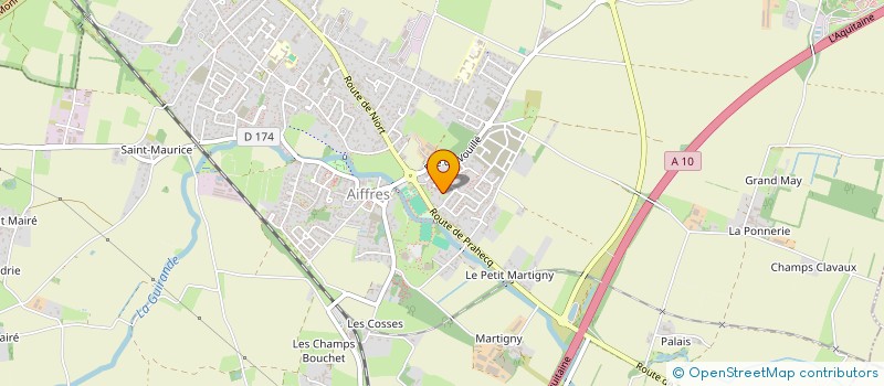 localisation de l'entreprise MONSIEUR STEPHANE BIROTHEAU  AIFFRES