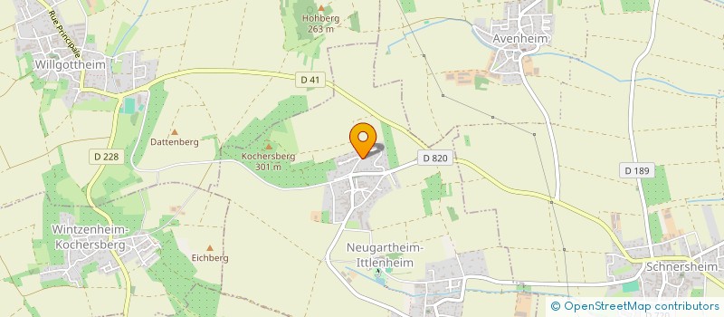 localisation de l'entreprise MONSIEUR STEPHANE BISCH  NEUGARTHEIM-ITTLENHEIM