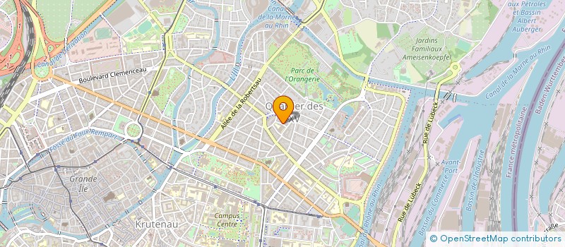 localisation de l'entreprise MONSIEUR STEPHANE BISEL à STRASBOURG