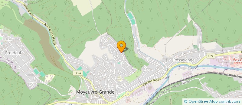 localisation de l'entreprise MONSIEUR STEPHANE BISSOHONG  MOYEUVRE-GRANDE