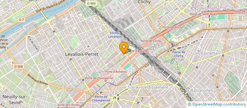 localisation de l'entreprise MONSIEUR STEPHANE BITTON à LEVALLOIS-PERRET