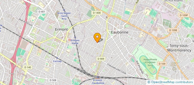 localisation de l'entreprise MONSIEUR STEPHANE BLANC à EAUBONNE