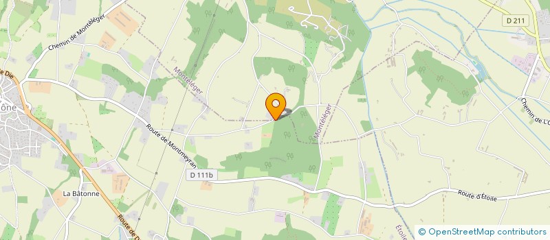 localisation de l'entreprise MONSIEUR STEPHANE BLANC  ETOILE-SUR-RHONE